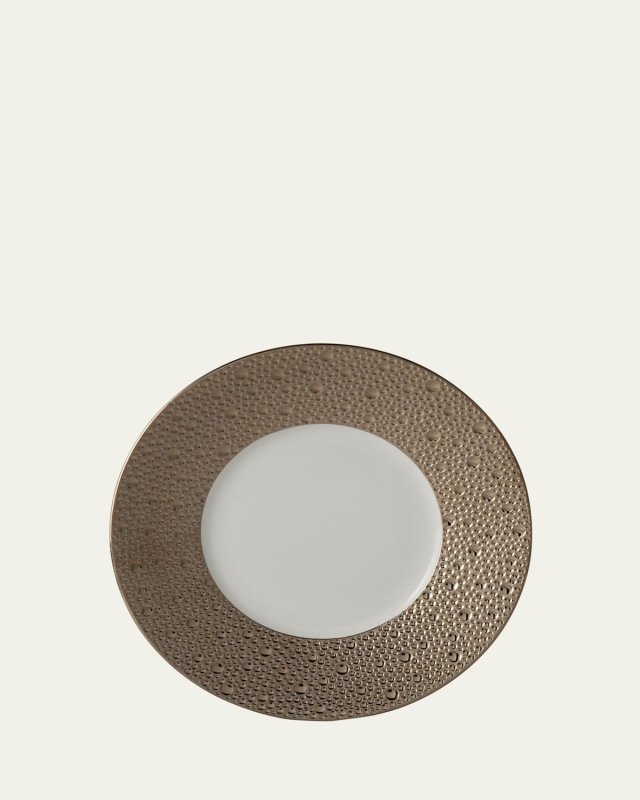 Ecume Platinum Salad Plate